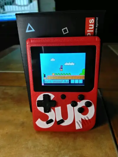 Consola portátil retro SUP Plus roja - miniatura 3