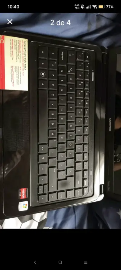Laptop Compaq Presario CQ43 en buen estado - miniatura 2