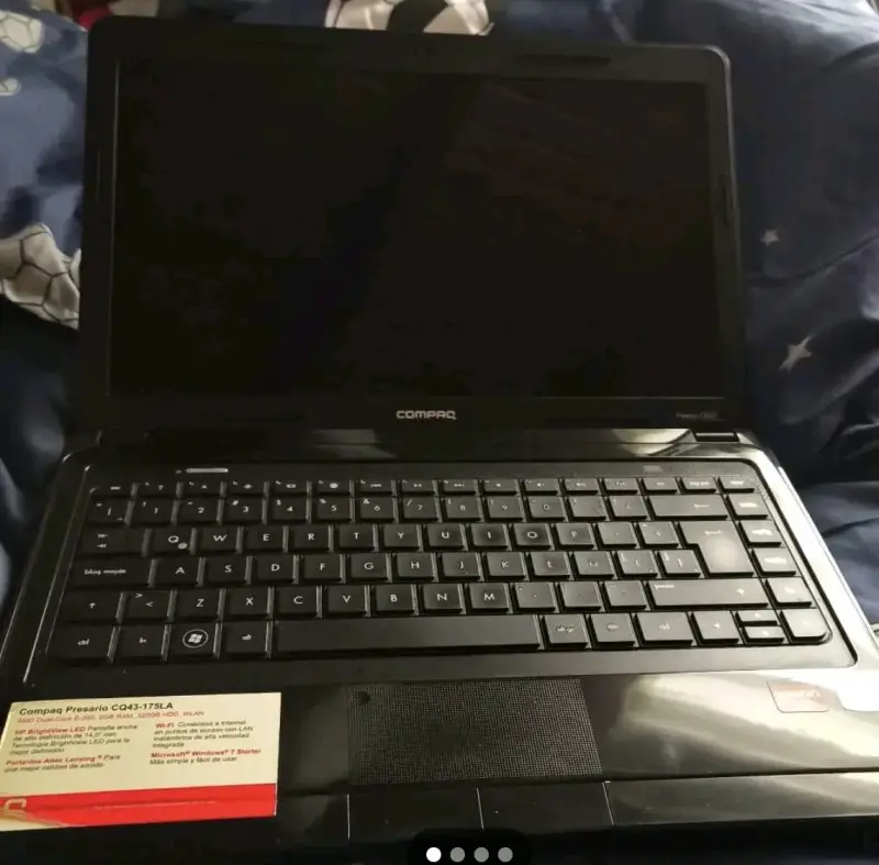 Laptop Compaq Presario CQ43 en buen estado - 3