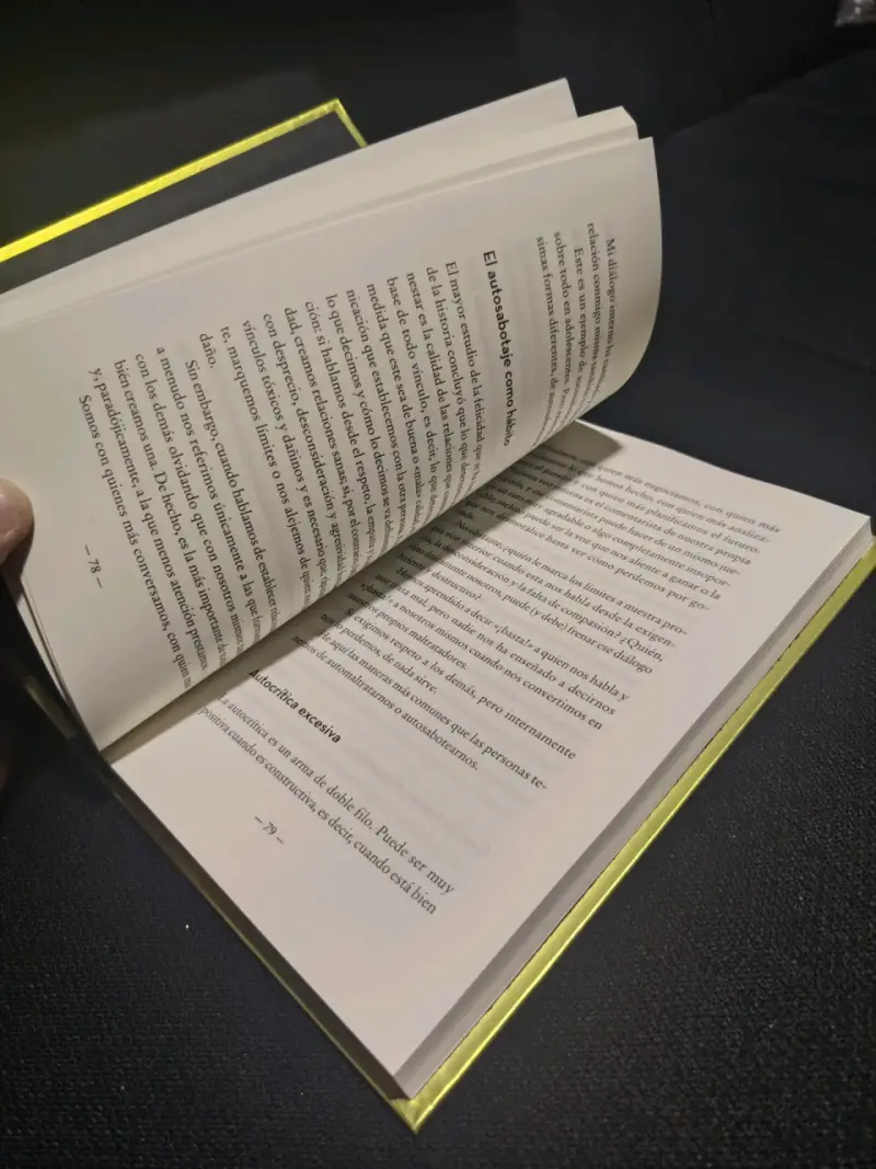 Libro Cómo Dejar De Ser Tu Peor Enemigo tapa dura. - 2