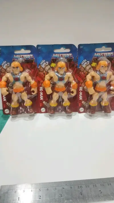 Pack 3 Figuras He-Man Masters of the Universe - miniatura 1
