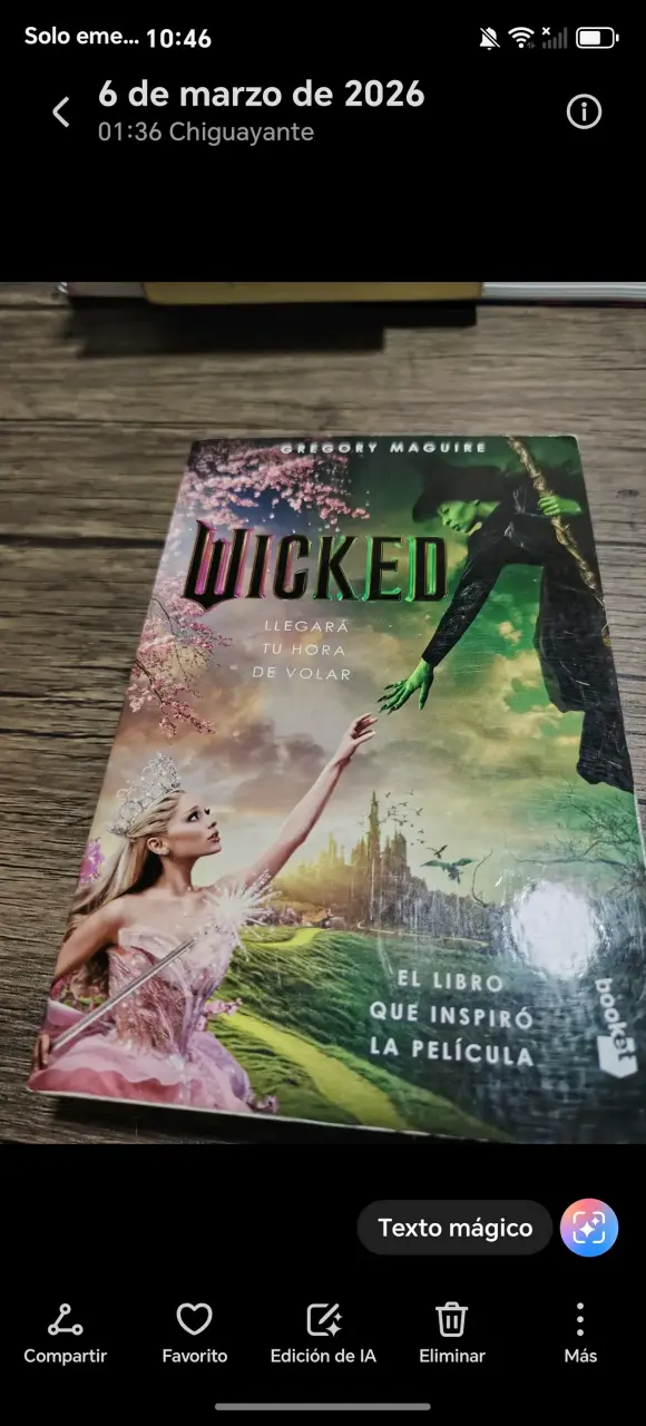 Libro Wicked - 1