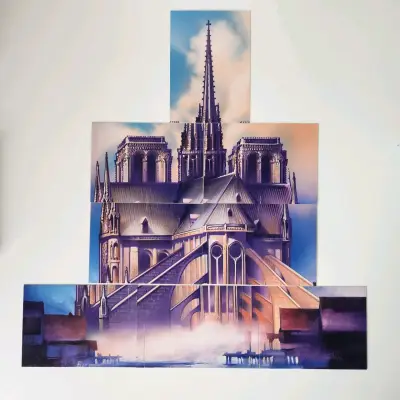 SET TARJETAS  SKYBOX EL JOROBADO DE NOTRE DAME - miniatura 3