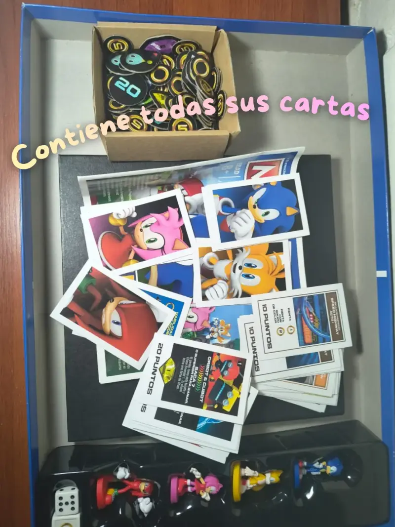 Juego de mesa Monopoly Gamer Sonic completo - 3
