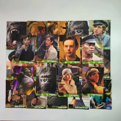 SET DE TARJETAS TOPPS KING KONG - miniatura 3