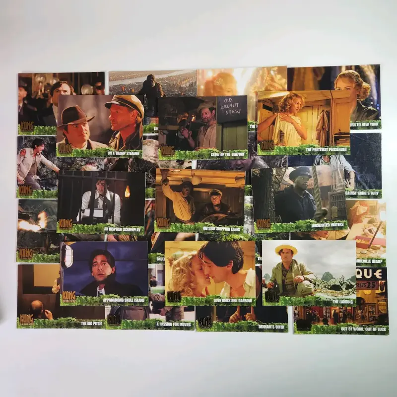 SET DE TARJETAS TOPPS KING KONG - 4