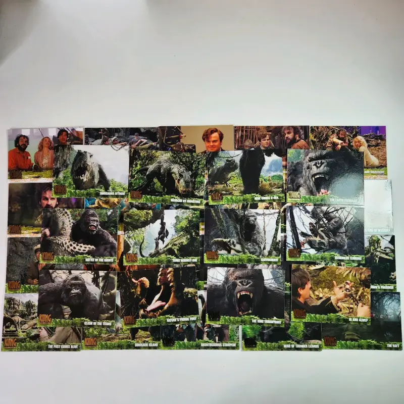 SET DE TARJETAS TOPPS KING KONG - 5
