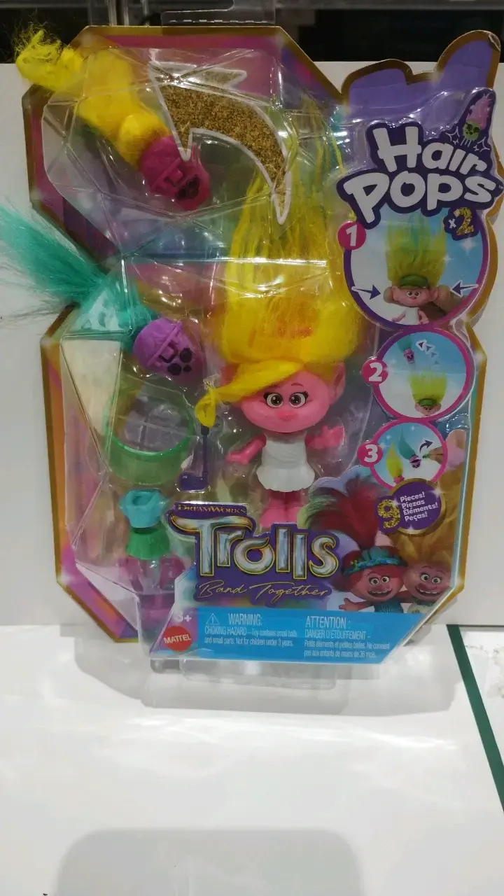 Muñeca Trolls Band Together con Accesorios