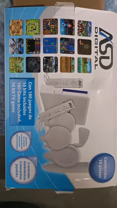 Consola de Juegos ASD Digital con 180 Juegos - miniatura 2