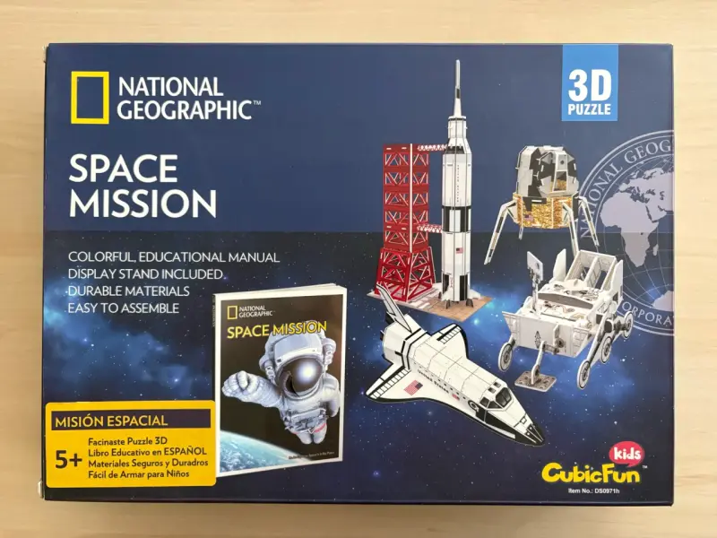 Puzzle 3D Misión Espacial 🚀, Impecable - 1