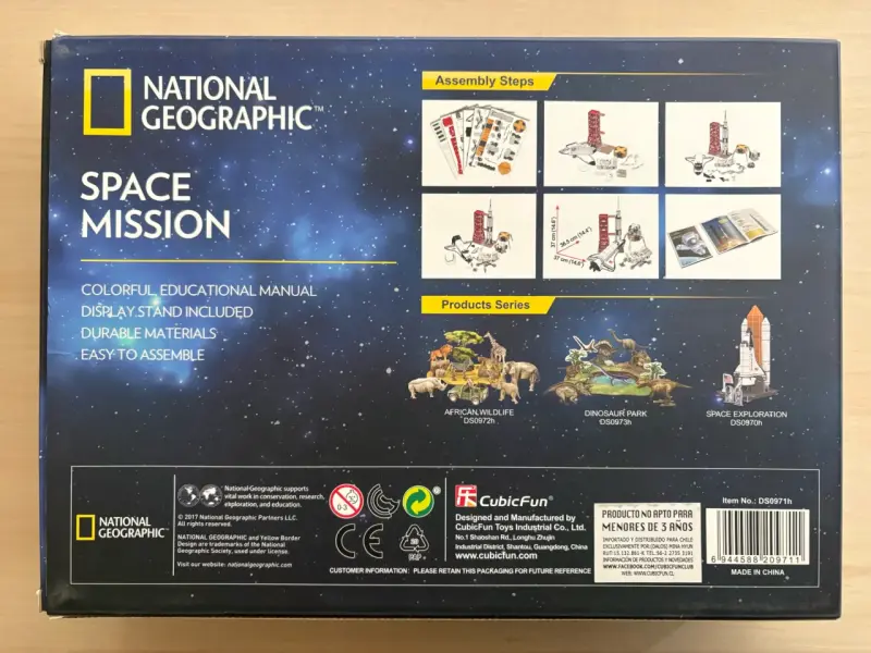 Puzzle 3D Misión Espacial 🚀, Impecable - 2