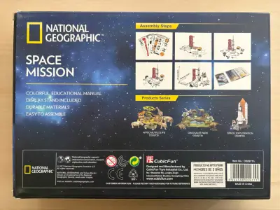 Puzzle 3D Misión Espacial 🚀, Impecable - miniatura 2