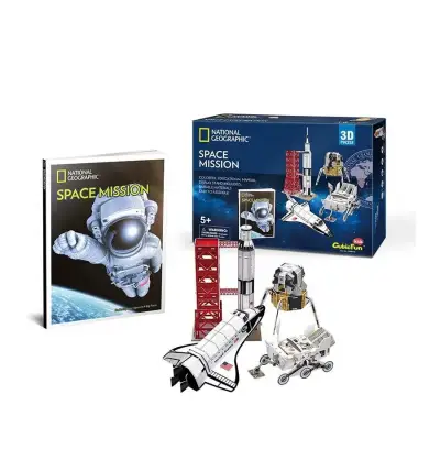 Puzzle 3D Misión Espacial 🚀, Impecable - miniatura 3