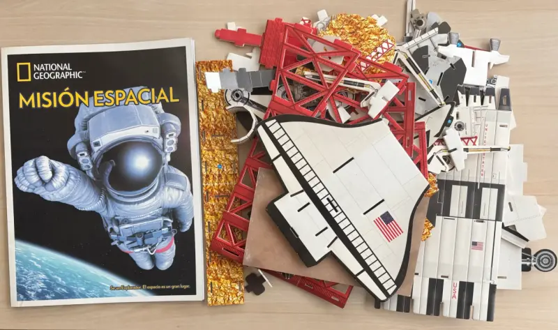 Puzzle 3D Misión Espacial 🚀, Impecable - 6