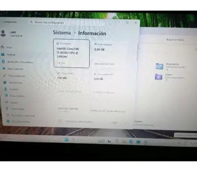 Laptop Lenovo ThinkPad L480 en buen estado - miniatura 5