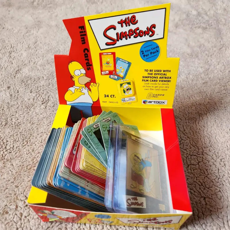 LOS SIMPSONS CARTAS FILM CARDS, AÑO 2000 ARTBOX - 4