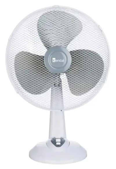 NUEVO / Ventilador de mesa Kendal blanco GRANDE - miniatura 1