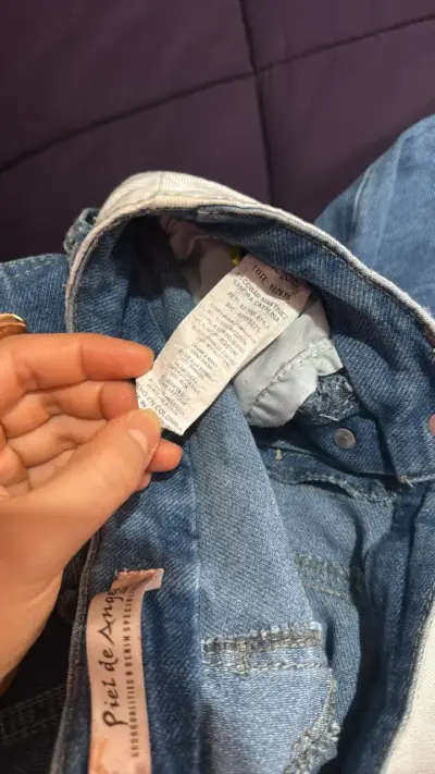 Jeans cargo de mezclilla con bolsillos - miniatura 4