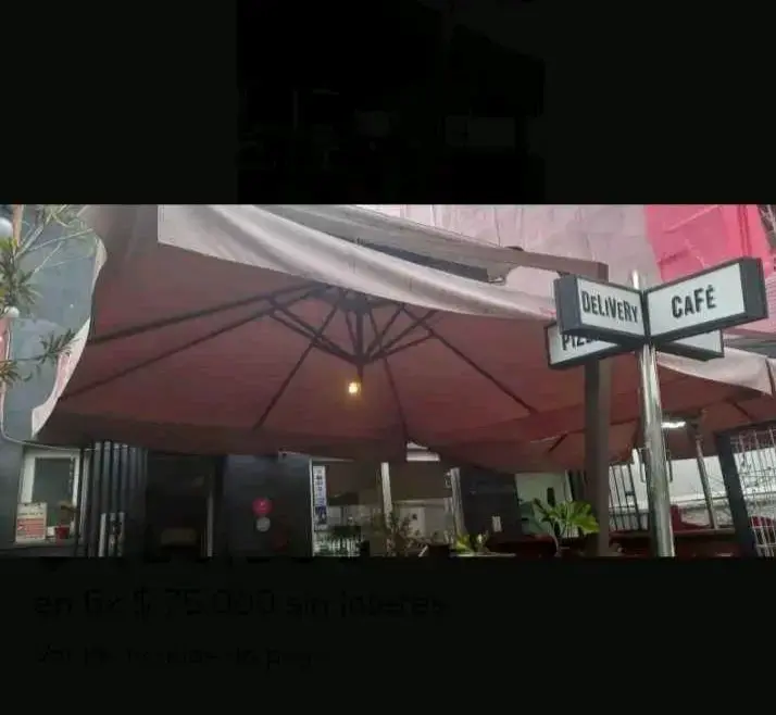 Toldo para terraza, Parcela, café, restaurante - 1