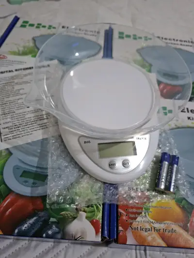 NUEVO / Balanza digital de cocina con tazón VALOR - miniatura 3