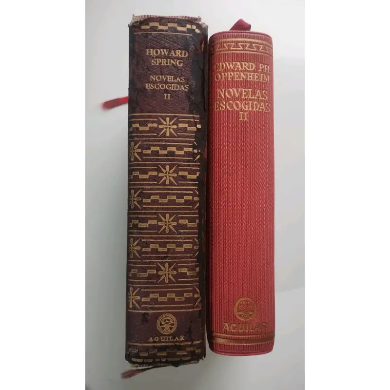 Libros Novelas Escogidas Tomo II Howard Spring y Edward Oppenheim - 1