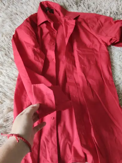Camisa de hombre a cuadros multicolor talla M - miniatura 1