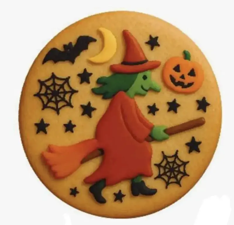 NUEVA Máquina WAFFLERA Recco morada HALLOWEEN - 3