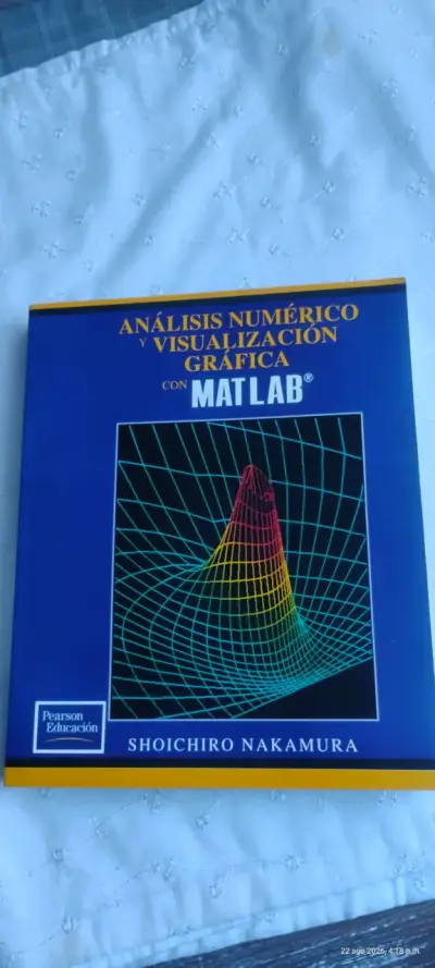 Libro Análisis Numérico y Visualización Gráfica con MATLAB - miniatura 1