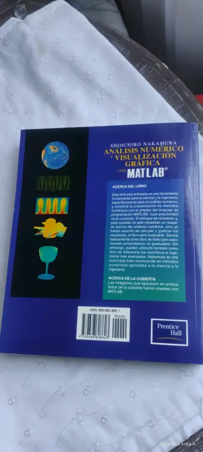Libro Análisis Numérico y Visualización Gráfica con MATLAB - miniatura 2
