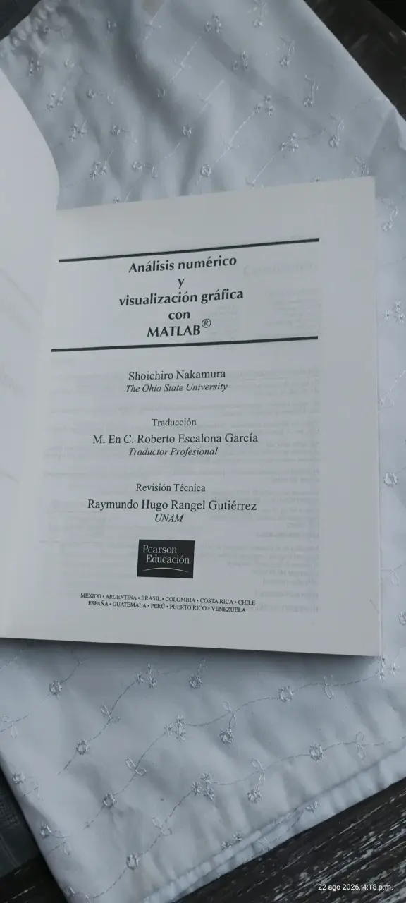 Libro Análisis Numérico y Visualización Gráfica con MATLAB - 4