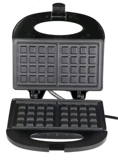 NUEVA / WAFFLERA GrovenPro negra GRANDE - miniatura 3