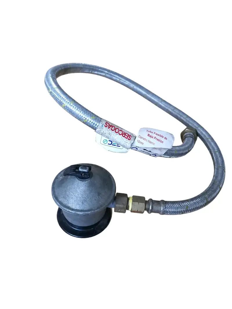 Válvula y flexible para cilindro de gas licuado - 2