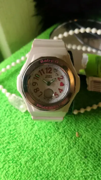 Reloj Casio Baby-G Blanco Resistente al Agua - miniatura 1