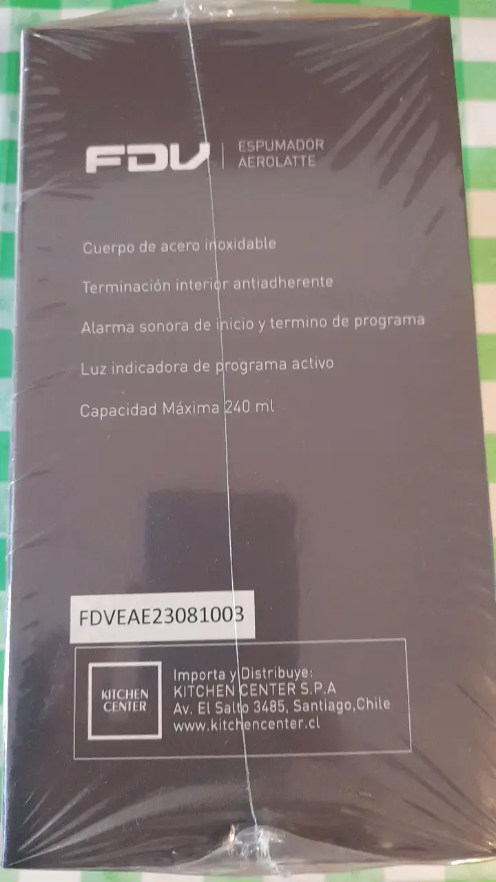 Espumador de Leche FDV Aerolatte Negro - 2