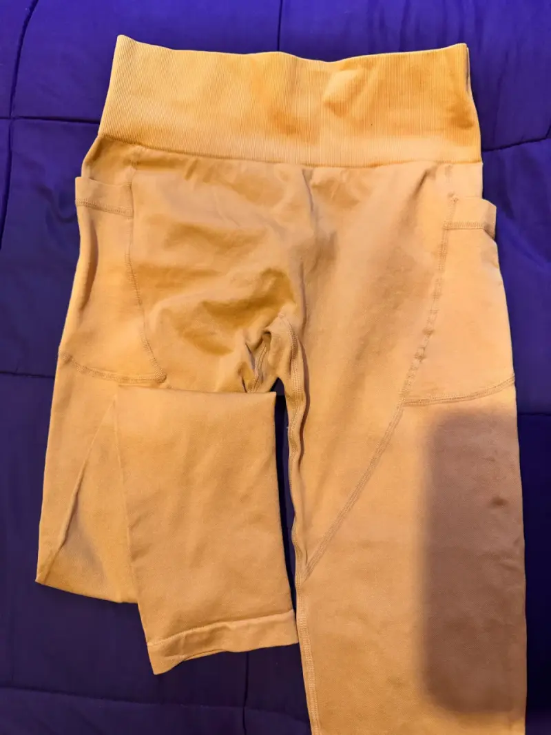 Leggings deportivos amarillo sin uso - 1