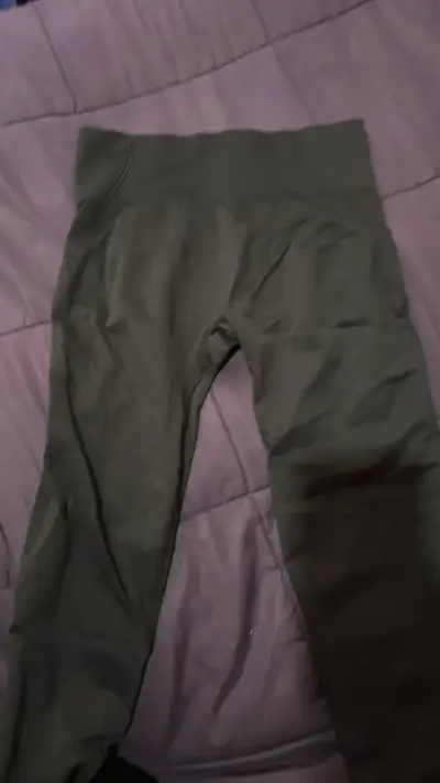 Leggings deportivos negros talla L sin uso - miniatura 1