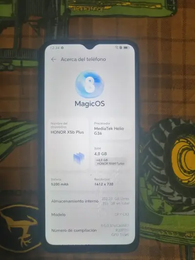 📱 HONOR X5b Plus 256 GB — ¡Excelente estado! 🔥 - miniatura 2