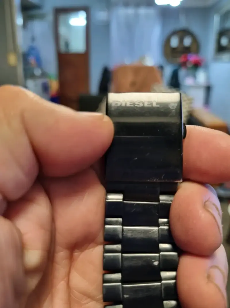 Reloj Diesel negro con cronógrafo - 2