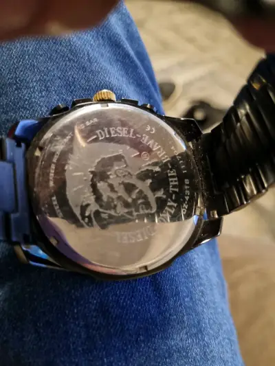 Reloj Diesel negro con cronógrafo - miniatura 5