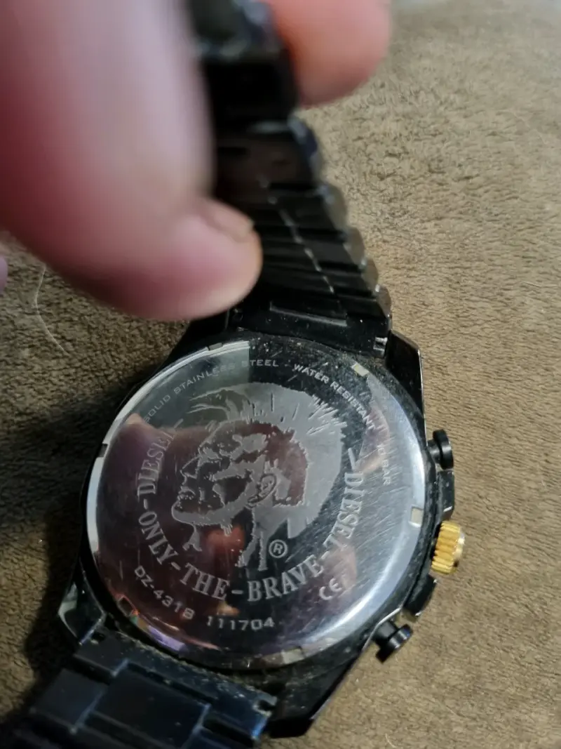 Reloj Diesel negro con cronógrafo - 6