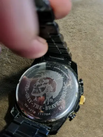 Reloj Diesel negro con cronógrafo - miniatura 6