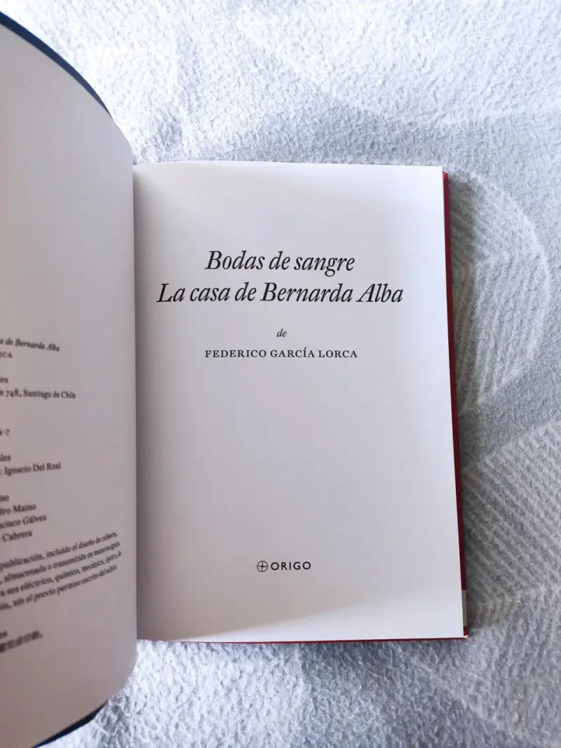 Libro Bodas de Sangre y La Casa de Bernanda alba - 5