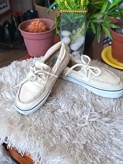 Zapatillas náuticas beige Vans para hombre - miniatura 2