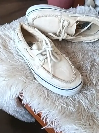 Zapatillas náuticas beige Vans para hombre - miniatura 3