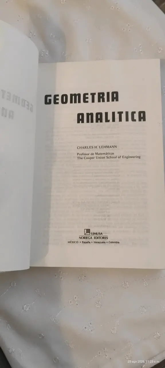 Libro Geometría Analítica de Lehmann - 3