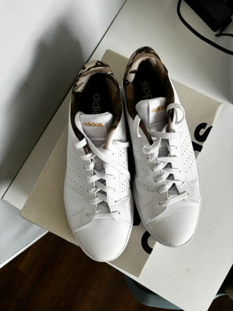 Zapatillas blancas Adidas Advantage Base 2.0 - 4