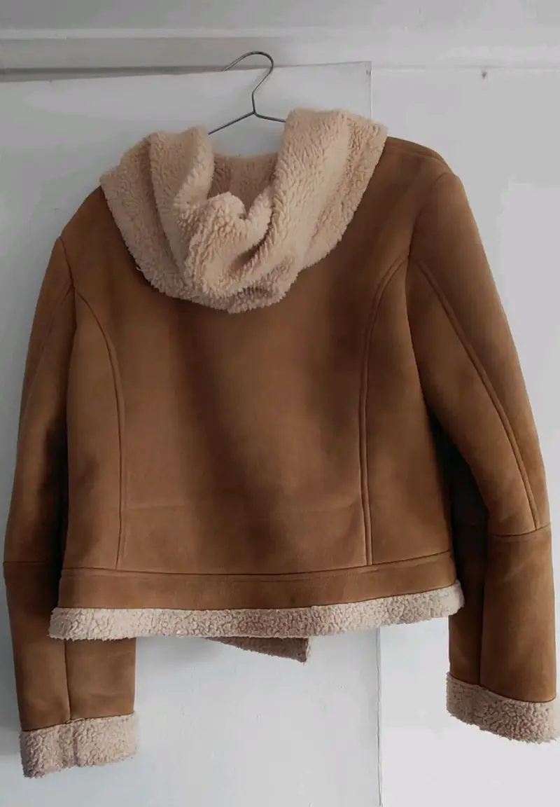 Chaqueta de invierno con capucha forrada - 2
