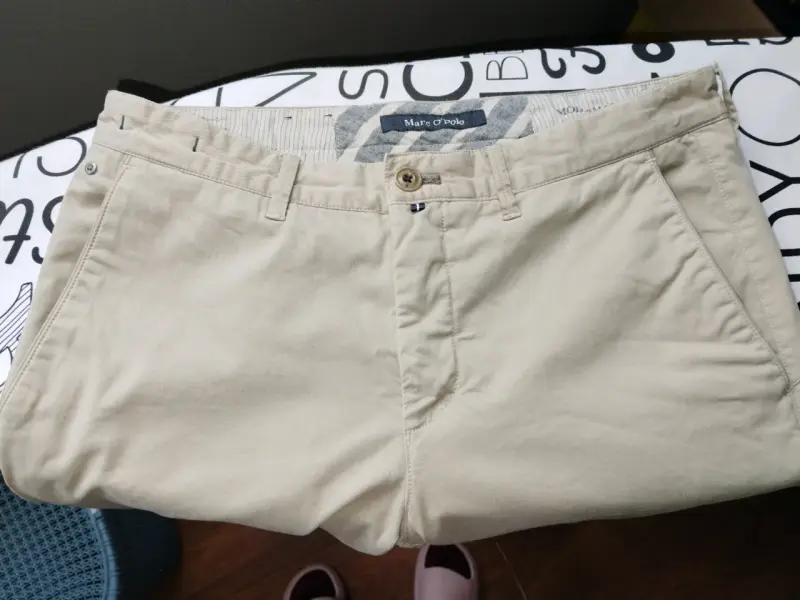 Pantalón Beige Marc O'Polo Premium Slim Fit 31/34 - 4