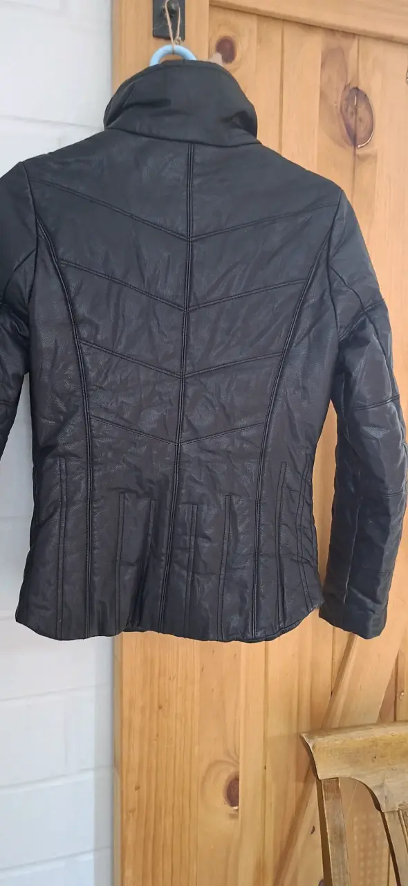Chaqueta de cuero negra Arma Collection - 2