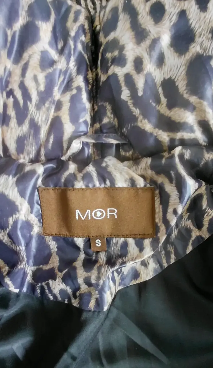 Parka acolchada, animal print - 3